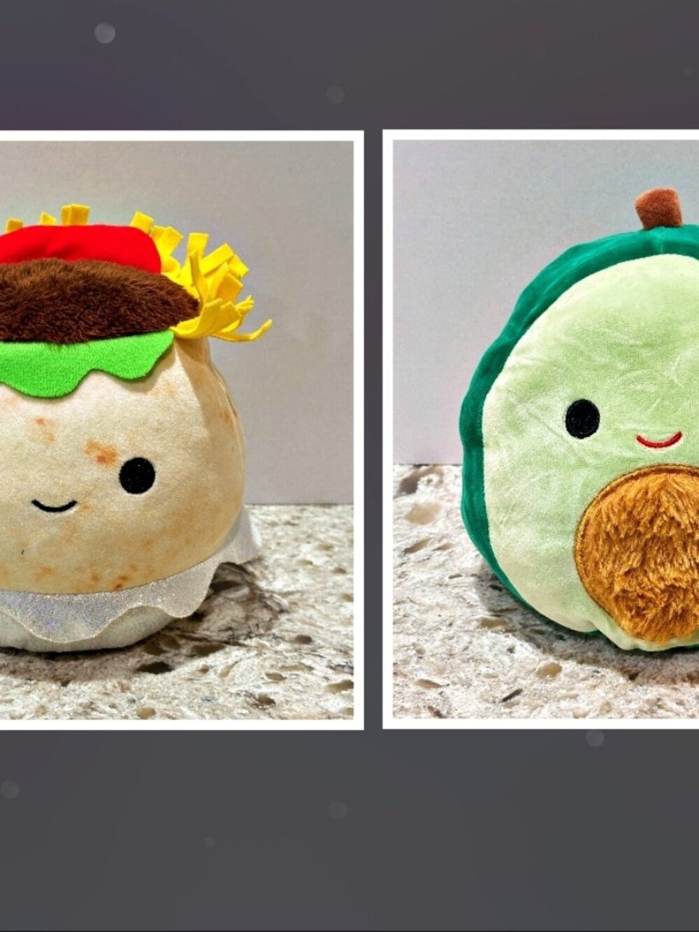 Squishmallows Flip a Mallow Austin Avocado Bernardo Burrito Reversible Plush 8"